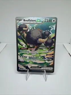 Pokemon TCG Bouffalant EX Special Illustration Rare White Flare NM - Image 1