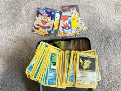 Pokemon Card Bulk Lot Common Uncommon Vintage Played And Damaged Plus Topps/tin - Image 1