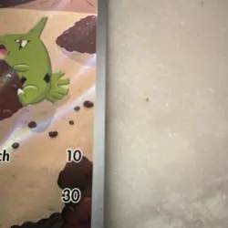 Pokemon TCG Larvitar Illustration Rare Full Art Holo SV03 203/197 Eng 2023 - Image 4