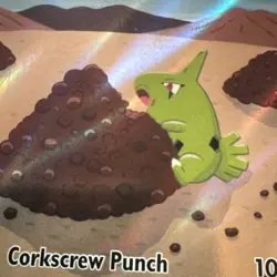 Pokemon TCG Larvitar Illustration Rare Full Art Holo SV03 203/197 Eng 2023 - Image 5