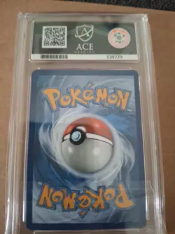 POKEMON TCG CELEBI AMAZING RARE 009/185 2020 VIVID VOLTAGE ACE 9 GRADED CARD - Image 4