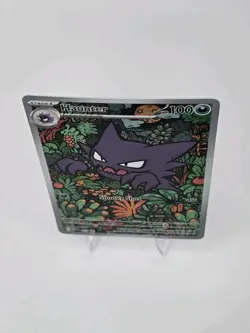 Haunter 027 Me: Mega Evolution Black Star Promo Holo Full Art Pokemon - NM - Image 4