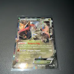 Tyrantrum EX XY70 - XY Black Star Promos Promo Pokemon TCG - M/LP Card - Image 2