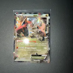 Tyrantrum EX XY70 - XY Black Star Promos Promo Pokemon TCG - M/LP Card - Image 3