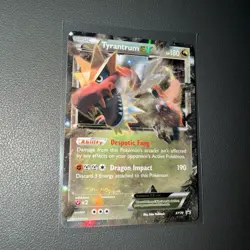 Tyrantrum EX XY70 - XY Black Star Promos Promo Pokemon TCG - M/LP Card - Image 4