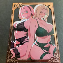 Goddess Story Gold METAL Card - Serial Number #/200! Anime Waifu Bikini *READ** - Image 4