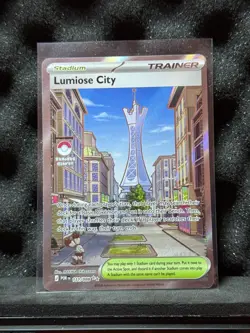 Lumiose City 111/088 Perfect Order - Stadium Ultra Rare Holo - Pokemon TCG - Image 1