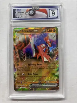 2023 Pokemon Koraidon Ex #124 HGC 9 (sb3) - Image 1
