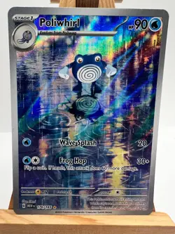 Pokemon TCG - S&V 151 - 176/165 Poliwhirl - Illustration Rare - NM/M - Image 1