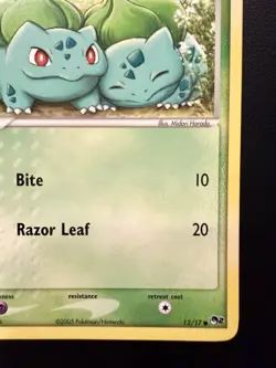 Pokemon Bulbasaur POP Series 2 - 12/17 (2005) English NM - Image 4