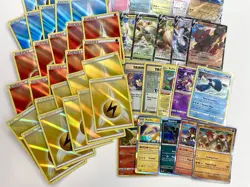Pokemon TCG Ultra Holo Radiant Energy Rare Promo EX V Darkrai Card Lot 50x #7 - Image 3