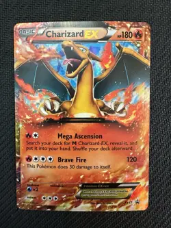 Pokemon TCG Charizard EX XY17 Black Star Promos Holo - Image 1
