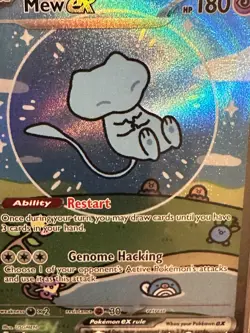 2024 POKEMON PAF EN-PALDEAN FATES #232 MEW ex SPECIAL ILLUSTRATION RARE PSA 10 - Image 5