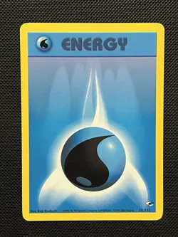 Pokemon GYM Heroes - Water Energy - 132/132 - Unlimited Edition - NM/VLP - Image 2