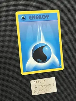 Pokemon GYM Heroes - Water Energy - 132/132 - Unlimited Edition - NM/VLP - Image 3