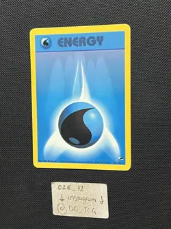 Pokemon GYM Heroes - Water Energy - 132/132 - Unlimited Edition - NM/VLP - Image 4