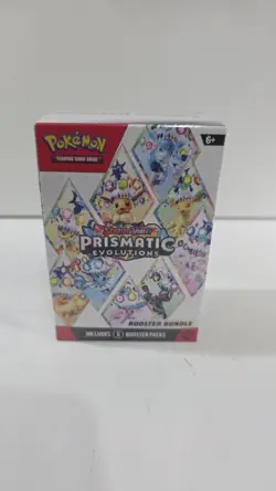 prismatic evolutions Booster Bundle in acyrlic case New & Sealed pokemon - Image 2