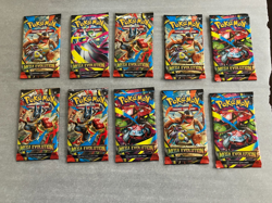 NEW SEALED (10) Pokemon TCG MEGA EVOLUTION booster packs - Image 1