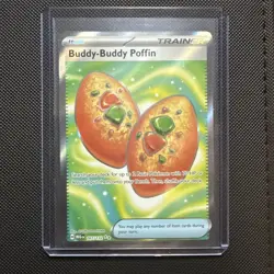 Buddy-Buddy Poffin 167/132 Pokemon Mega Evolution Ultra Rare Near Mint - Image 1
