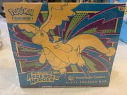 Pokemon Ascended Heroes Pokemon Center Elite Trainer Box Factory Sealed New - Image 1