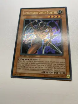 Yugioh Amazoness Chain Master Limited Edition Ultra Rare SP1-EN002 HP - Image 1