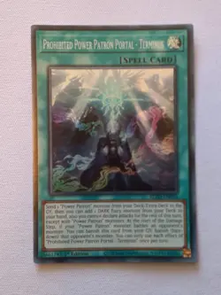 BLZD-EN056 "Prohibited Power Patron Portal - Terminus" Super Rare Yu-Gi-Oh! - Image 1