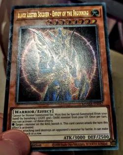 Yu-Gi-Oh! Ultimate Rare Style Black Luster Soldier - Envoy of the Beginning - Image 1