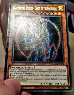 Yu-Gi-Oh! Ultimate Rare Style Black Luster Soldier - Envoy of the Beginning - Image 2