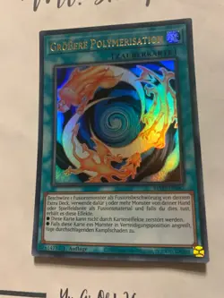GROßERE POLYMERISATION - 1. AUFLAGE BLVO-DE087 DEUTSCH Yu Gi Oh! CARD ULTRA RARE - Image 5