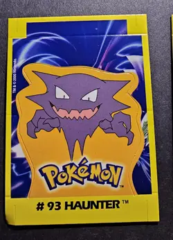 GASTLY X HAUNTER X GENGAR - RARE TCG NAVARRETE BUILDABLE CARD VINTAGE 2000 - Image 2