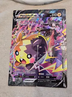 Pokemon TCG Morpeko V-Union SWSH290 SWSH: Sword & Shield Promo Cards Holo LP - Image 1