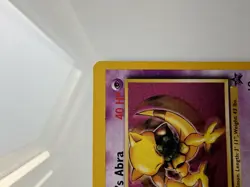 Sabrina's Abra 19/53 WOTC Promo Card MP - Image 4
