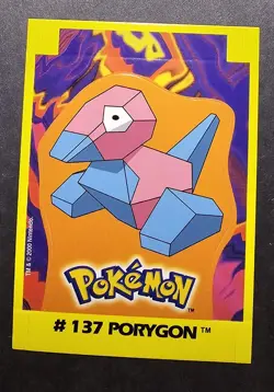 PORYGON - RARE TCG NAVARRETE BUILDABLE CARD VINTAGE 2000 - Image 1