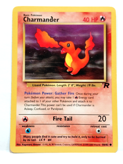 2000 POKEMON CHARMANDER 50/82 BASIC CARD - Image 1