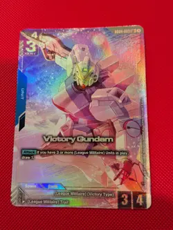 🔥Victory Gundam LR+ GD04-003 Phantom Aria Gundam Card Game Holo 🔥 English - Image 1