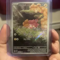 Pokemon TCG Pawmi Illustration Rare Card 226/091 SV Paldean Fates - Image 1