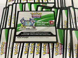 Pokemon Battle Arena Decks Rayquaza vs Keldeo Code Card - 60x - Image 2