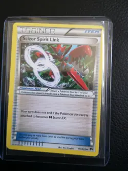 Scizor Spirit Link Trainer Card 111/122 Breakpoint MINT Condition - Image 3