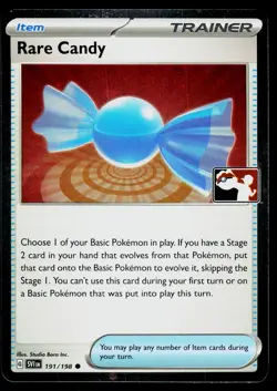 Rare Candy - Common Prize Pack Series Cards 191/198 NM Holo - Image 1