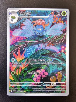 Gloom Full Art Holo Card Sv03: Obsidian Flames 198/197 - Image 1