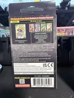 Bandai Namco Dragon Ball Super Card Game Critical Blow PP13 Premium Pack Box En… - Image 3