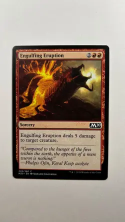 MTG Core set 2020 Engulfing Eruption 328/280 Magic the Gathering - Image 1