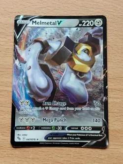 Pokemon Trading Card Game TCG Melmetal v Pokemon Go 047/078 2022 - Image 1