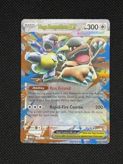Pokemon TCG MEGA KANGASKHAN EX 104/132 Mega Evolution Double Rare - Image 1