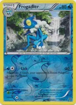 Pokemon - Frogadier - 40/146 - Uncommon - Reverse Holo - XY - Base Set - NM - Image 1