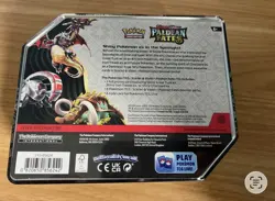 Pokemon Scarlet & Violet Paldean Fates Tin Charizard ex Original release 5 packs - Image 3