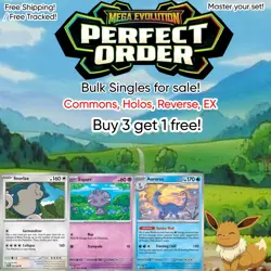 Perfect Order Singles 💚 Common Reverse Holo Trainer EX Pokemon TCG POR EN NM - Image 1