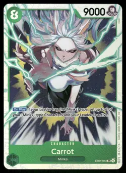 Carrot #EB04-013 The Azure Sea's Seven One Piece CCG TCG Trading card - Image 1