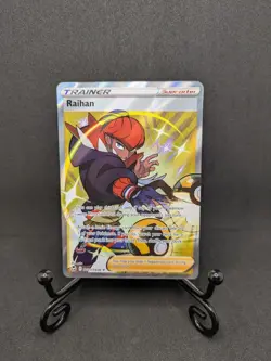 Pokemon Card Raihan TG27/TG30 Silver Tempest Trainer Ultra Rare NM-M - Image 1