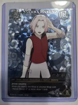 Naruto CCG Sakura Haruno PR-057 Foil Promo Card NM TCG Collectible 2007 - Image 1